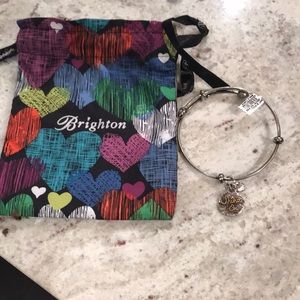 Brighton sterling silver charm bracelet